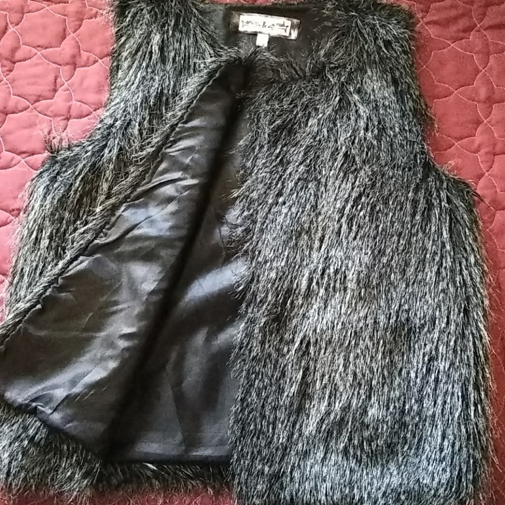 Fuzzy vest